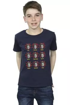 Футболка Many Moods Of Buddy Elf, темно-синий