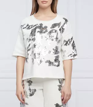 Футболка Marc Cain casual fit, белый