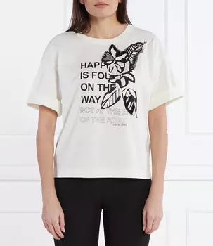 Футболка Marc Cain Loose fit, белый