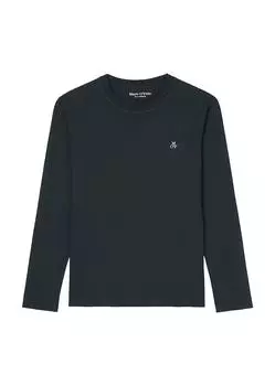 Футболка Marc O'Polo Basic Longsleeve shaped, синий
