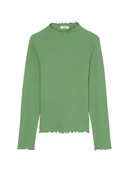 Футболка Marc O'Polo DENIM Ripp-Longsleeve slim, цвет Artichoke Green
