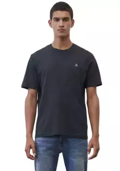 Футболка Marc O'Polo, футболка с логотипом из органического хлопка, цвет Dark Night