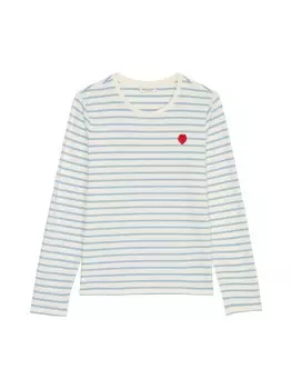 Футболка Marc O'Polo Gestreiftes Longsleeve regular, цвет multi