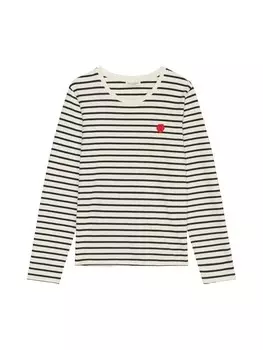 Футболка Marc O'Polo Gestreiftes Longsleeve regular, цвет multi