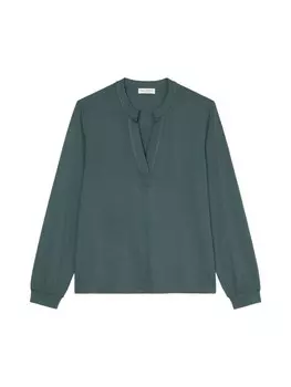 Футболка Marc O'Polo Jersey Bluse relaxed, цвет deep emerald