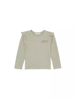Футболка Marc O'Polo KIDS GIRLS Longsleeve, цвет dark graphit stripe