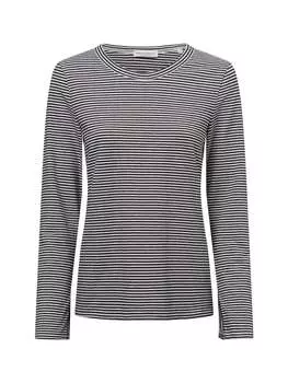 Футболка Marc O'Polo Langarmshirt, цвет marine wei