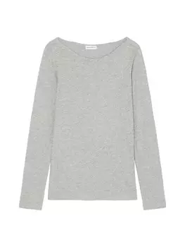 Футболка Marc O'Polo Longsleeve regular, цвет mid stone melange