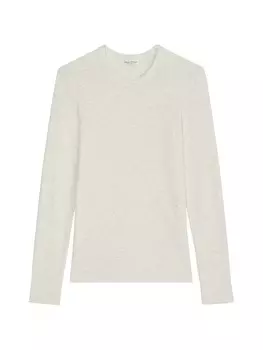 Футболка Marc O'Polo Longsleeve slim, цвет light granite melange