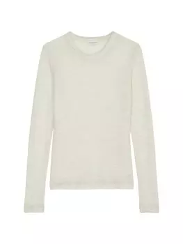 Футболка Marc O'Polo Longsleeve slim, цвет light granite melange