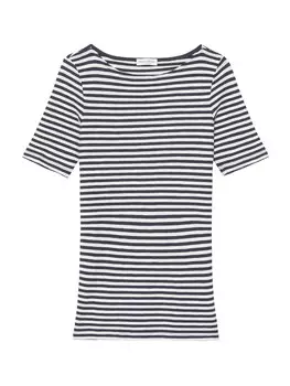 Футболка Marc O'Polo MARC OPOLO SHIRT, ночная синяя