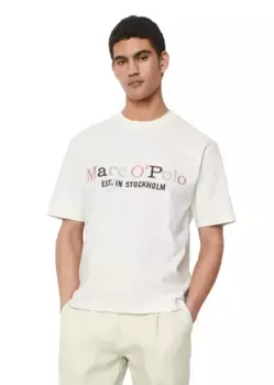 Футболка Marc O'Polo, разноцветный принт, цвет Egg White