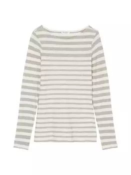 Футболка Marc O'Polo Ringel-Longsleeve regular, цвет multi