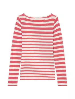 Футболка Marc O'Polo Ringel-Longsleeve regular, цвет multi/blushed berry