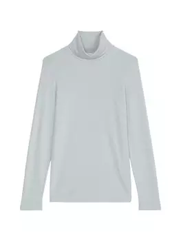 Футболка Marc O'Polo Rollkragen Longsleeve regular, цвет frozen mint
