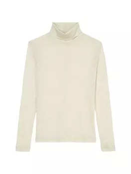 Футболка Marc O'Polo Rollkragen Longsleeve slim, цвет light granite melange