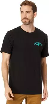 Футболка Marcher с короткими рукавами Volcom, черный