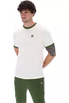 Футболка Marconi Ringer из 100% хлопка Fila, бежевый