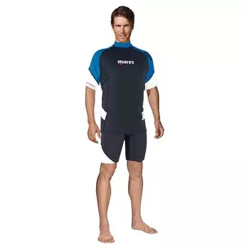 Футболка Mares Rash Guard Loose Fit, синий