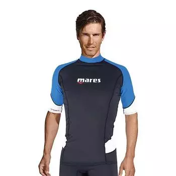 Футболка Mares Rash Guard Trilastic, синий