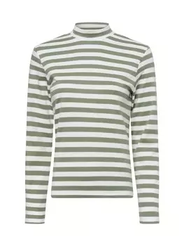 Футболка Marie Lund Langarmshirt, цвет erbse wei