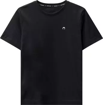Футболка Marine Serre Organic Regular T-Shirt 'Black', черный