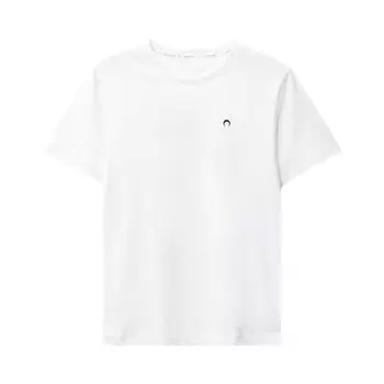 Футболка Marine Serre Organic Regular T-Shirt 'White', белый