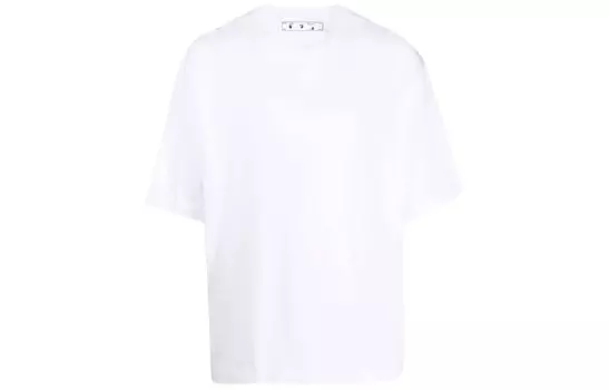 Футболка Marker Oversize для скейтбординга Off-White, белый