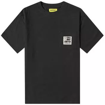 Футболка Market 24Hr Lawyer Service Pocket Tee