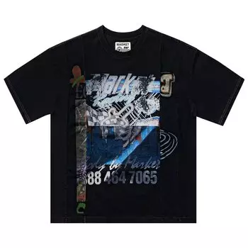 Футболка Market 6 Panel Rework, Многоцветная