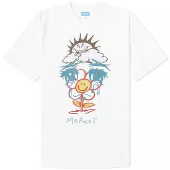 Футболка Market Lil Sad Eyes, белый