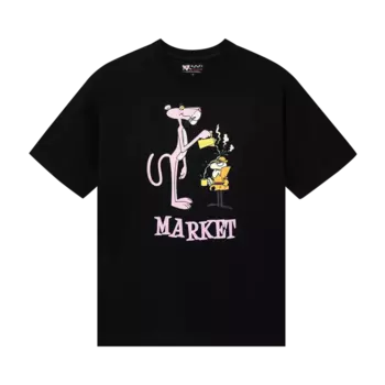 Футболка Market Pink Panther Pourover 'Black', черный