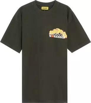 Футболка Market Random Workshop Tee 'Charcoal', черный