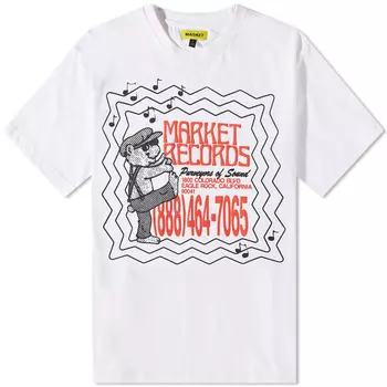Футболка Market Records, белый