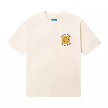 Футболка Market Smiley Arc T-Shirt Ecru, кремовый
