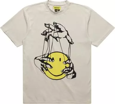 Футболка Market Smiley Marionette Tee 'Cloud', кремовый