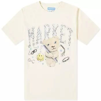 Футболка Market Soft Core Bear, экрю