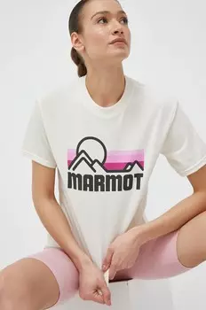 Футболка Marmot, бежевый