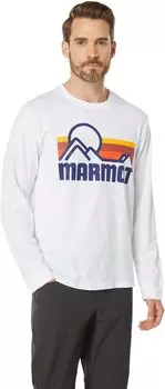 Футболка Marmot Coastal Tee Long Sleeve, белый