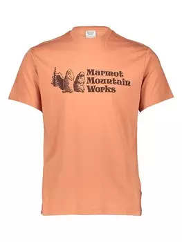 Футболка Marmot, цвет apricot