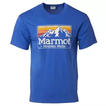 Футболка Marmot MMW Gradient, синий