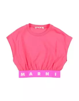 Футболка Marni, фуксия