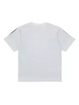 Футболка Marni Kids с графическим принтом, синий