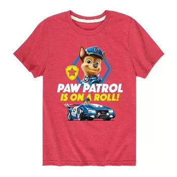 Футболка Marshall с рисунком «Щенячий патруль» для мальчиков 8–20 лет PAW Patrol, красный