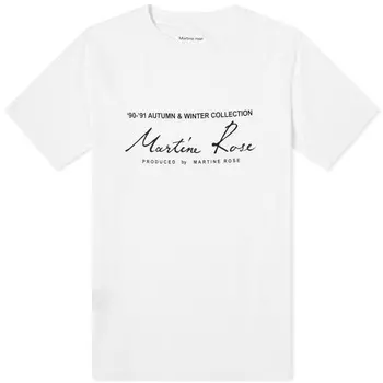 Футболка Martine Rose Classic Logo Tee