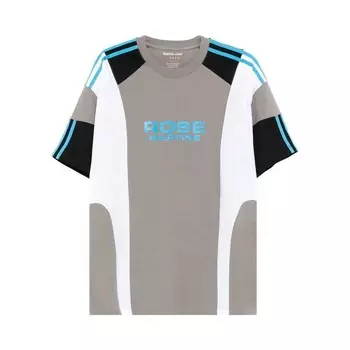 Футболка Martine Rose Oversized Panelled T-Shirt Grey/Rose, серый