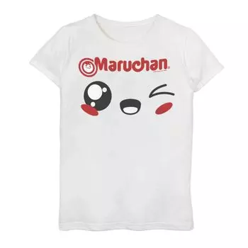 Футболка Maruchan Chibi Wink для девочек 7–16 лет с рисунком Licensed Character