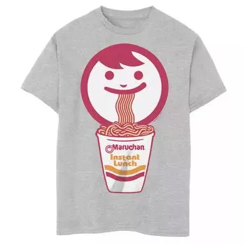 Футболка Maruchan с логотипом и логотипом Maruchan для мальчиков 8–20 лет Licensed Character