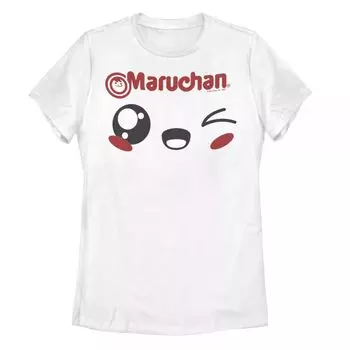 Футболка Maruchan Winking Chibi Face для юниоров с рисунком Licensed Character