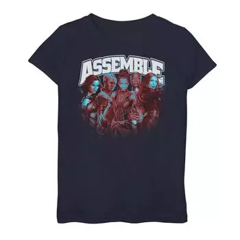 Футболка «Marvel Avengers Endgame» для девочек 7–16 лет «Соберите героев» Licensed Character